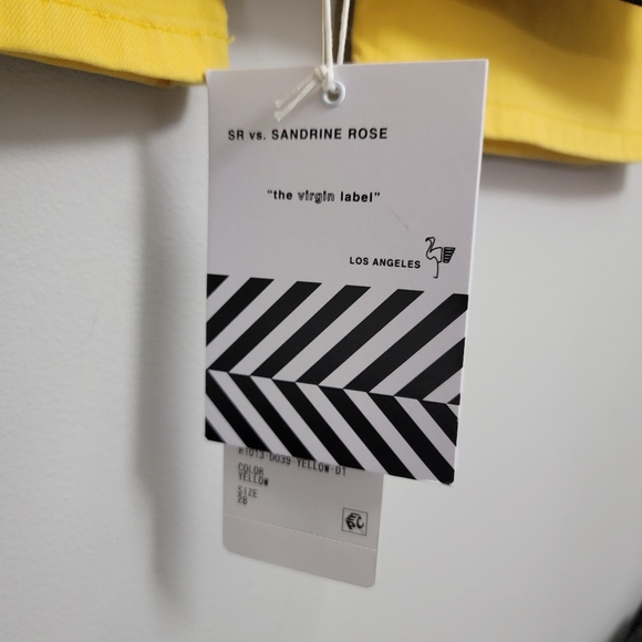 FREE PEOPLE x Sandrine Rose Yellow Jeans - Picture 3 of 8